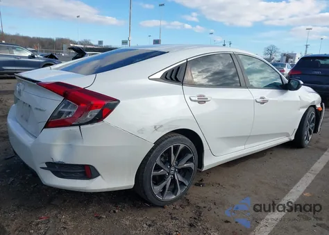 2021 Honda Civic Sport z USA, uszkodzony, nr VIN 2HGFC2F8XMH512491